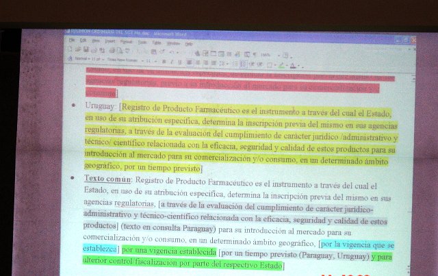 Acta en Pantalla